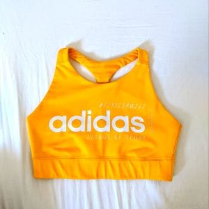 Adidas sport top S yellow